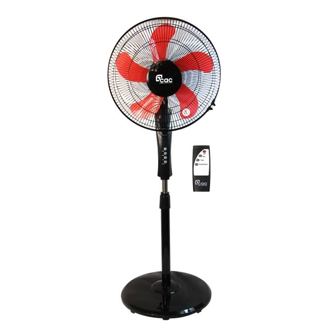 Cac Ventilateur Sur Pied 16 Telecommande 60 W Noir Garanti 12 Mois Prix Pas Cher Jumia Sn