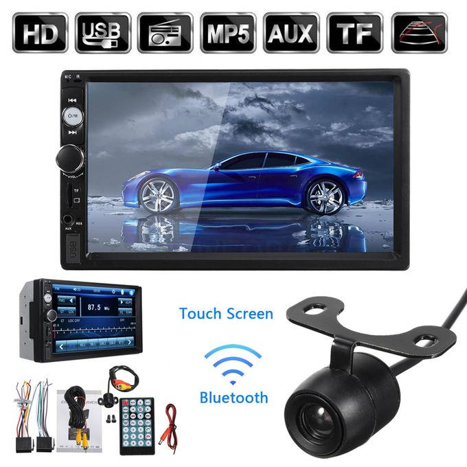 TD® Universel 7 pouces HD voiture bluetooth écran tactile voiture lect –