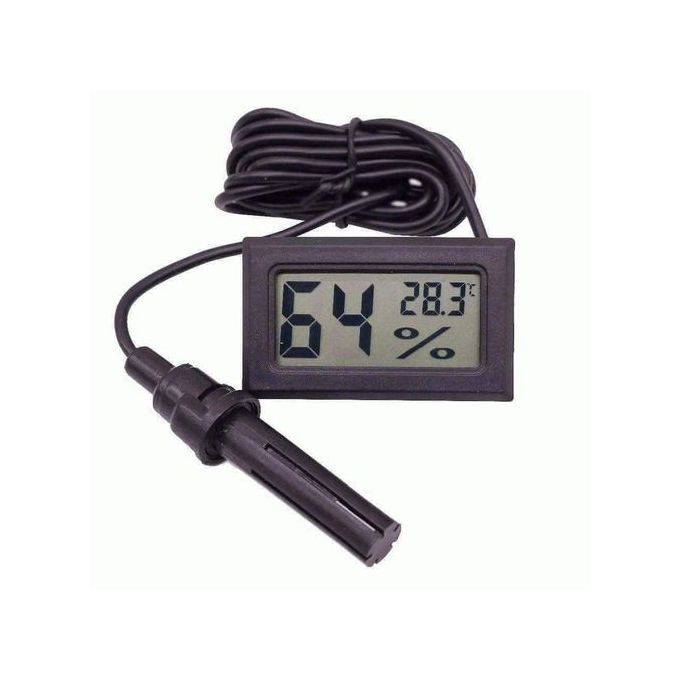 Generic - Mini hygromètre thermomètre affichage LCD numérique