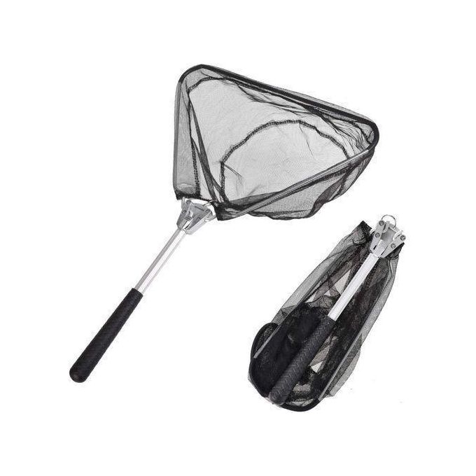 Épuisette Pêche Alliage Aluminium Gelentea - Filet Sans Nœuds 54 Cm Pour Truite, Kayak