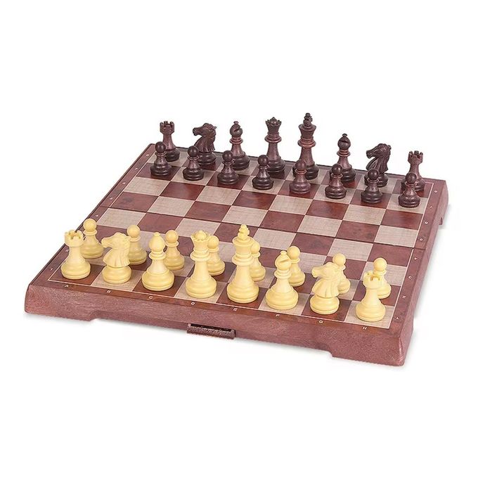 Gibot Échiquier Magnétique Pliable Premium – Jeu D'Échecs Argent Et Or 25x25 Cm – Portable Pour Enfants, Adultes & Voyages