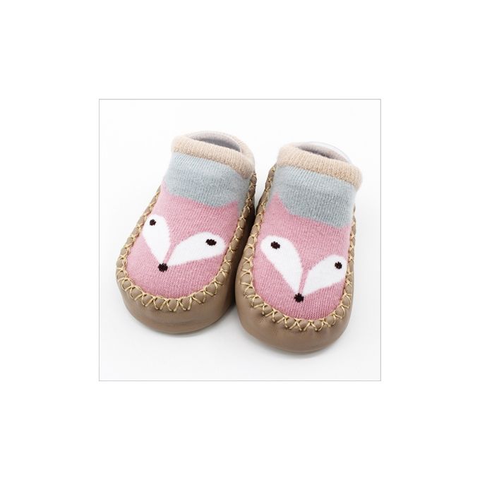 CHAUSSONS BÉBÉ CHAUSSETTES ANTIDÉRAPANTE FILLE GARÇON 3 /9 MOIS (5)