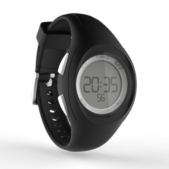  Kalenji  Montre  chronom tre de course  pied W200 noire 