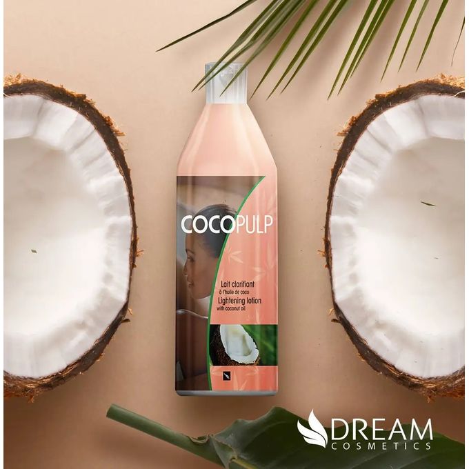 COCO PULP Lotion Éclaircissante Coco Pulp à l’Huile de Coco 500ml