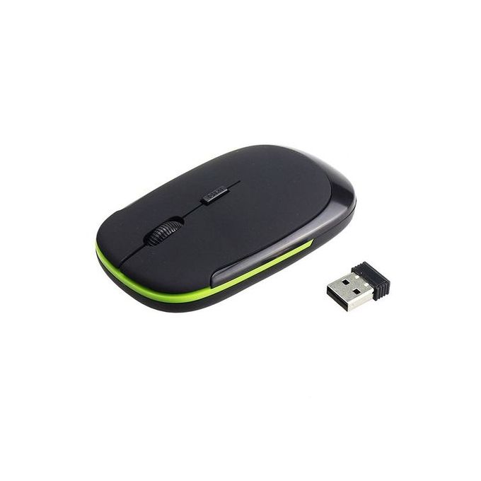 Generic 2 4g Wireless Mouse Usb 2 0 Receiver Laptop Mouse Black Prix Pas Cher Jumia Sn