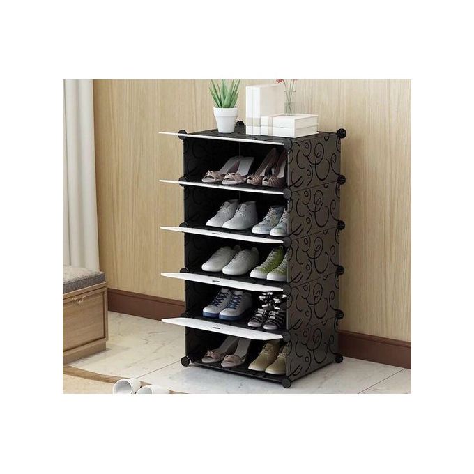 Generic Etagère à Chaussures Modulable - DIY 5 Cubes ...