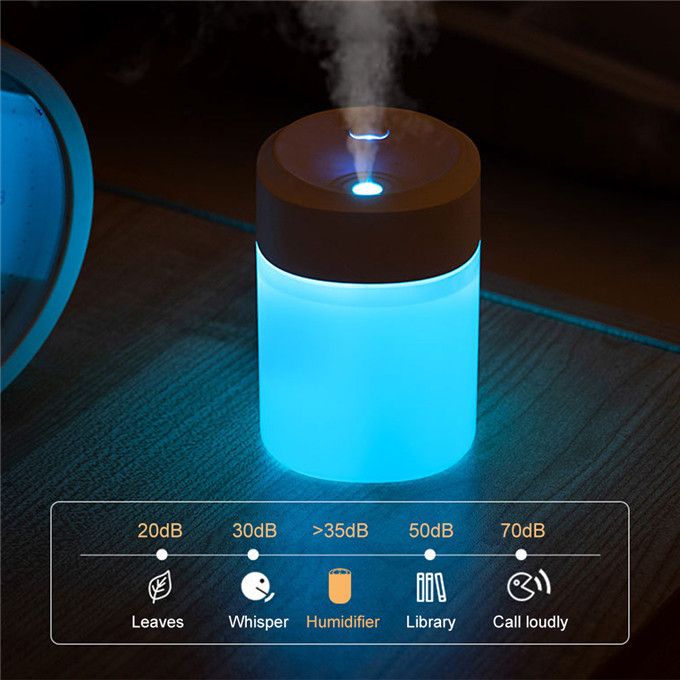 Benks Puissance Affichage Numérique JS01 Mini-humidificateur Avec Fonction  D'éclairage Nuit-Vert MMK26 - Cdiscount Bricolage