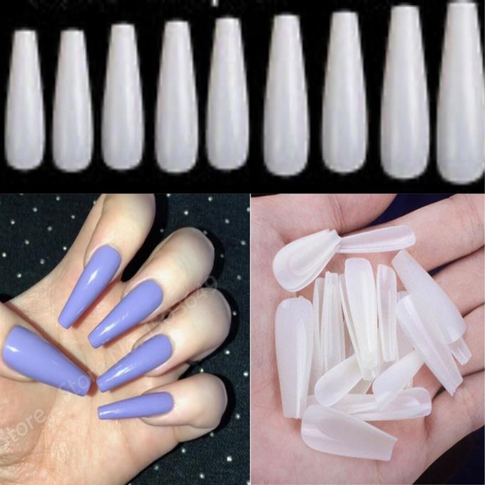 Faux Ongles Prêt à Coller Cercueil