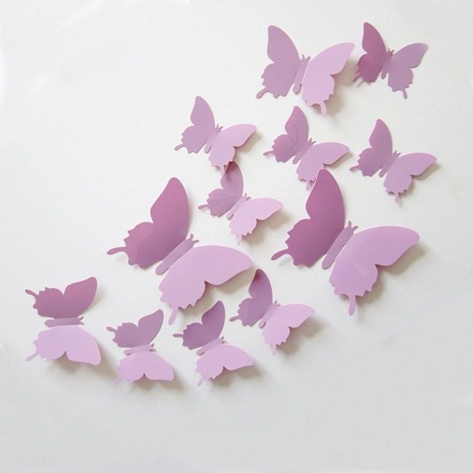 FlyWave Papillon Decoration 36 Pcs Feuilles dans Un Paquet, Papillon 3D  Divers Styles, Laser Coloré Papillons Decoratifs, Papillon Decoration  Murale Adapté à La Décoration de La Chambre : : Cuisine et Maison