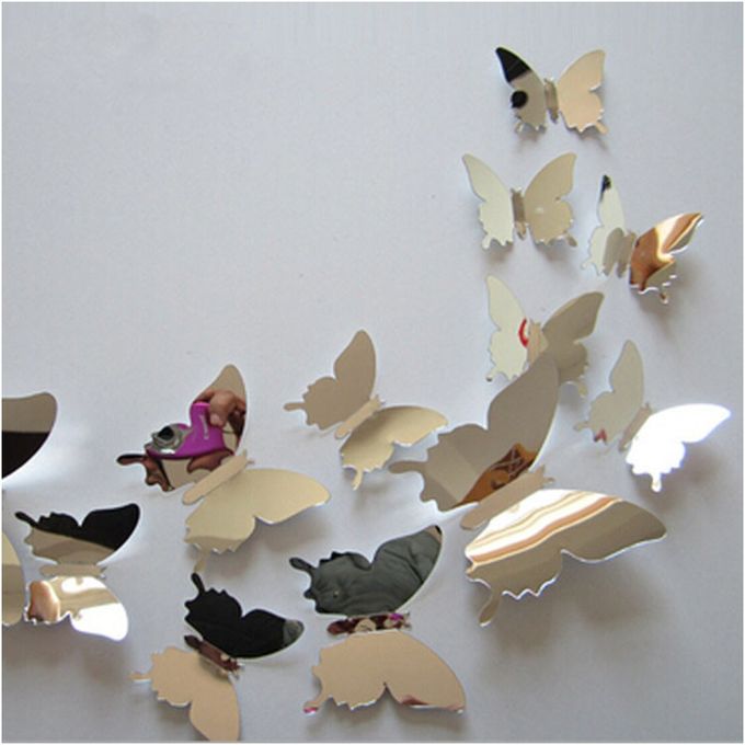 Décoration Papillons Miroir